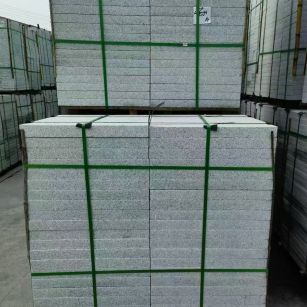 青海 芝麻白火烧，园林广场市政工程地铺石，1.8~5.0厚均有现货