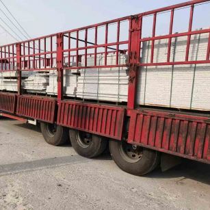 青海 白麻荔枝面外墙干挂，工厂装车日常