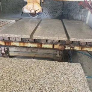 青海 黄金麻荔枝面成品板加工