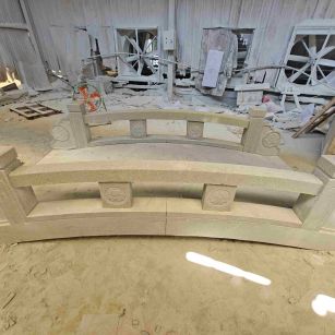 青海 芝麻灰花岗岩异形加工-拱桥，石桥