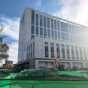 青海 白麻花岗岩石材外墙干挂