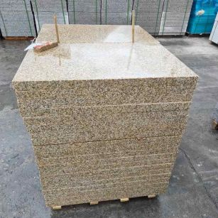 青海 湖北黄金麻花岗岩石材荔枝面外墙石材