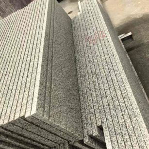 青海 白麻荔枝面花岗岩楼梯踏步