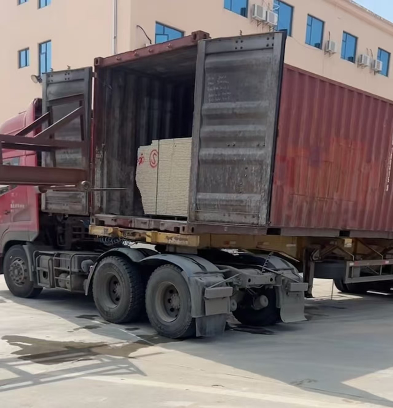 青海 黄金麻荔枝面毛板