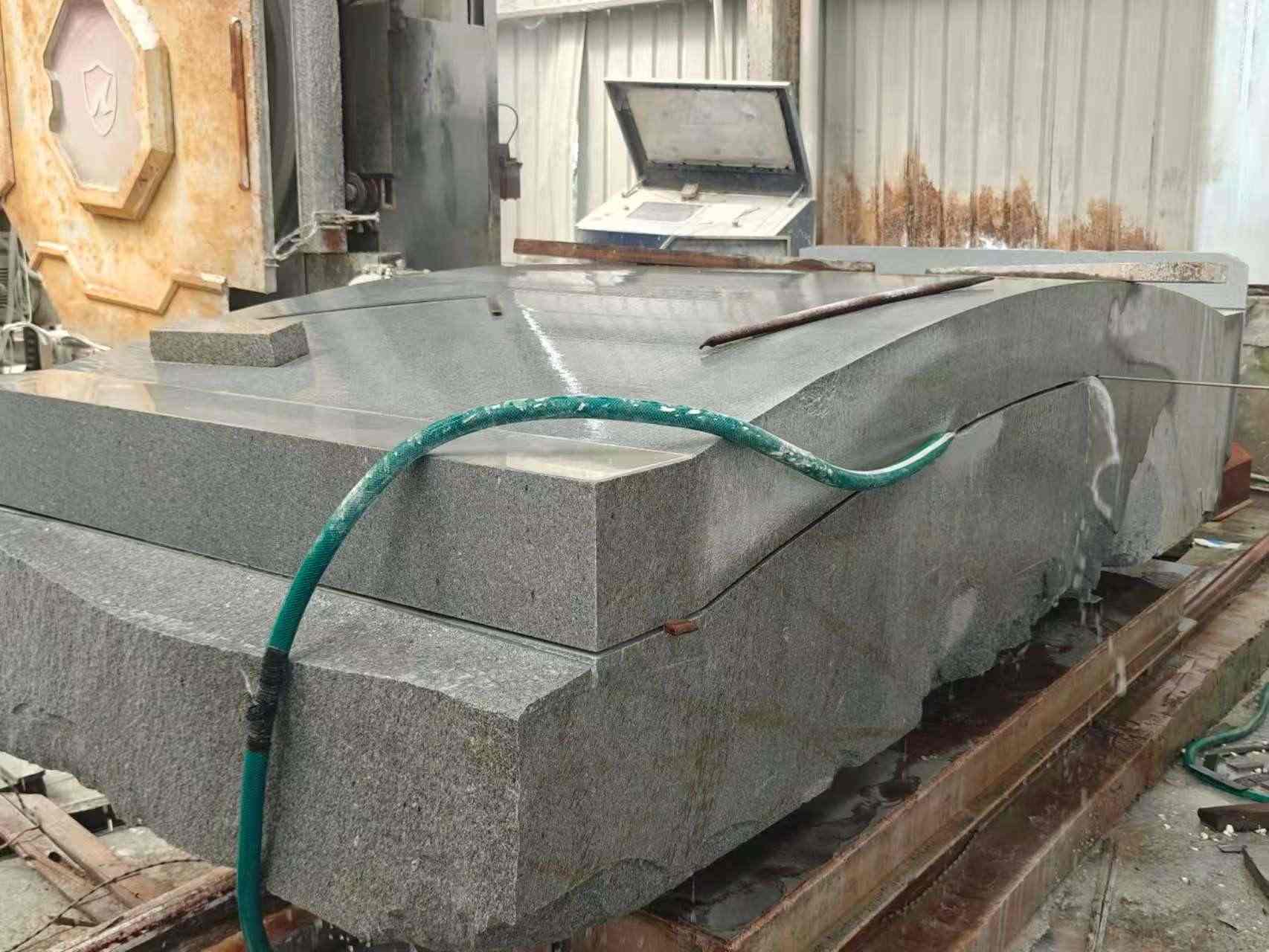 青海 芝麻灰异型加工-拱桥