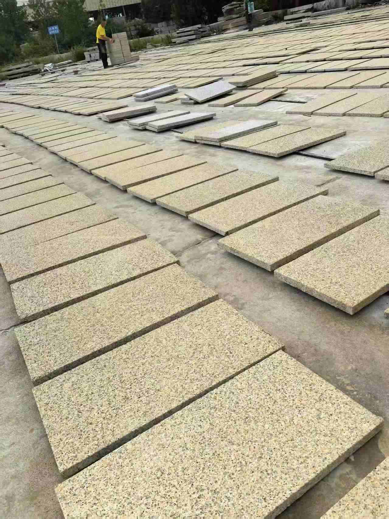 青海 黄金麻荔枝地铺石面排板