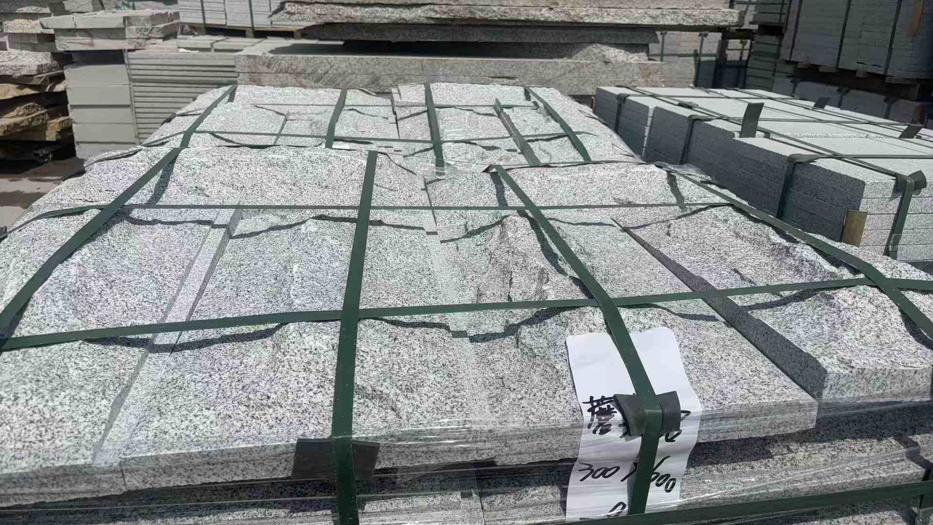 青海 芝麻白蘑菇石成品