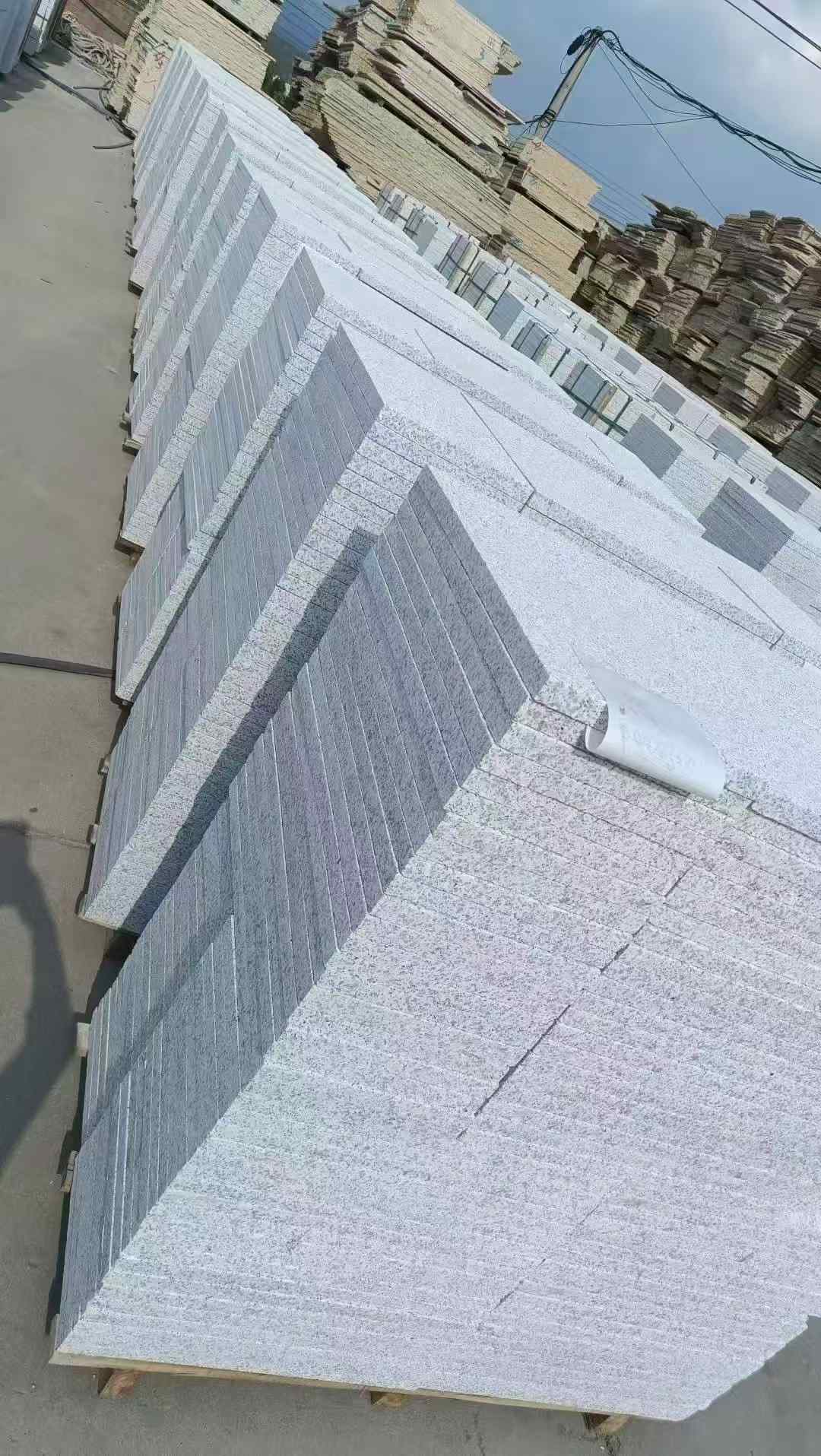 青海 白麻荔枝面花岗岩地铺石